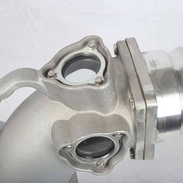 Fuel Tanker Dual Point Vapor Recovery Elbow Coupler