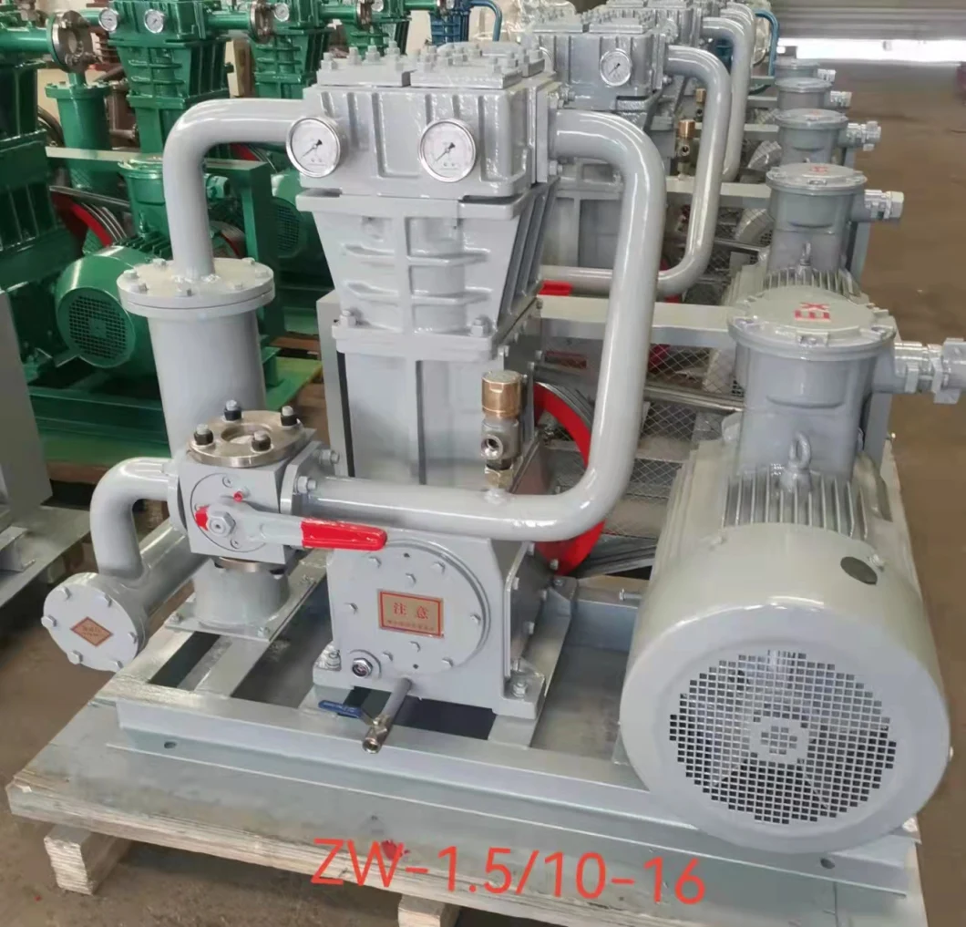 Oil Free Unloading Vapor Recovery LPG Propylene Ammonia Piston Compressor