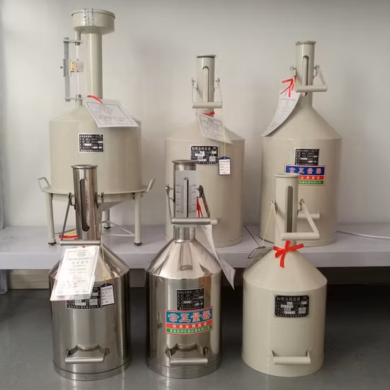 Lata de medición de gasolinera utilizada para estación de servicio 10L/20L/50L