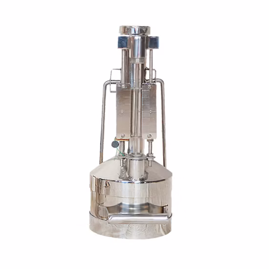 La lata de medición de calibración estándar, portátil o de mesa tipo 10L 20L Medidor de tanque de combustible de acero inoxidable