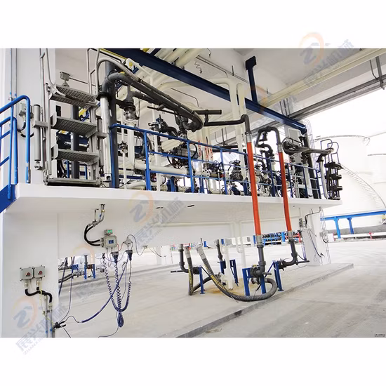 Brazo de carga superior Piggy Back con línea de recuperación de vapor